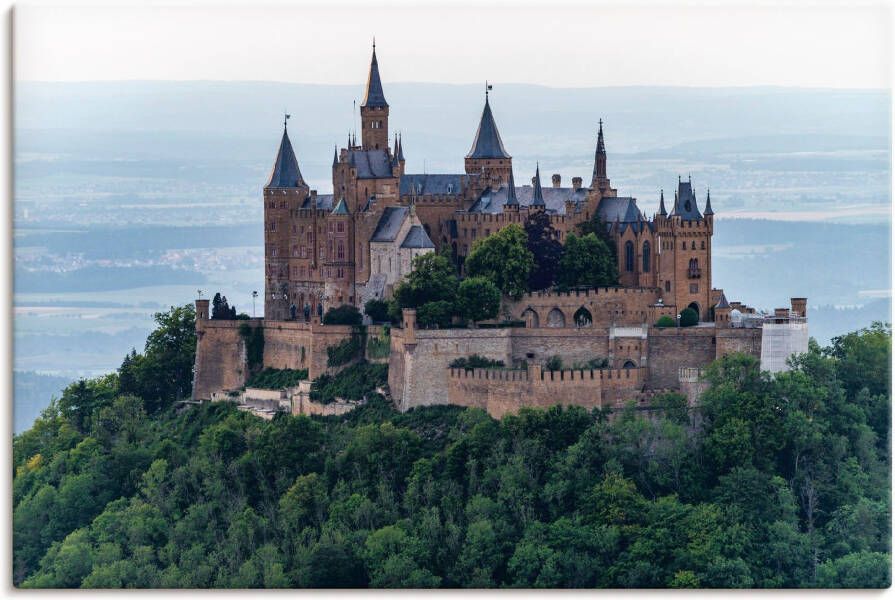 Artland Artprint op linnen Burcht Hohenzollern als close-up - Foto 6