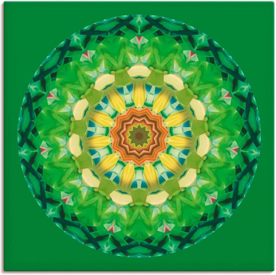 Artland Artprint op linnen Mandala II - Foto 5