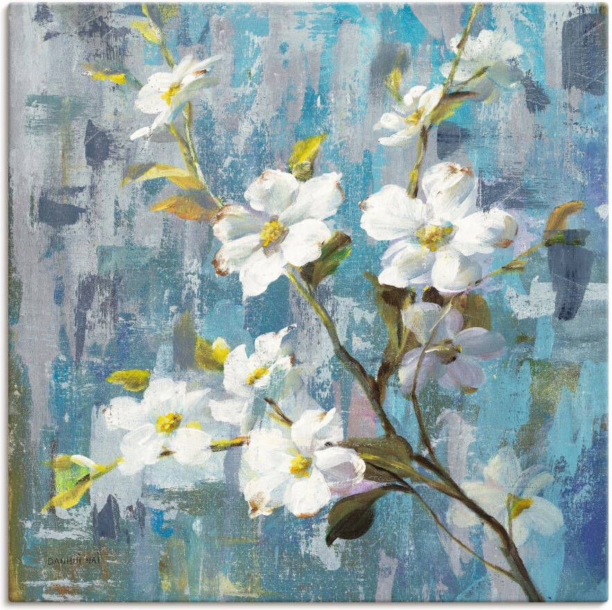 Artland Artprint op linnen Prachtige magnolia II