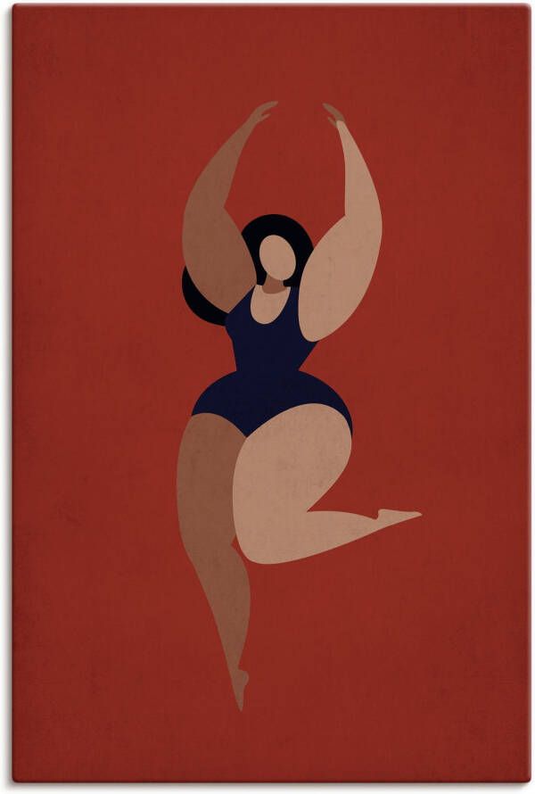 Artland Artprint op linnen Prima ballerina's gespannen op een spieraam - Foto 1