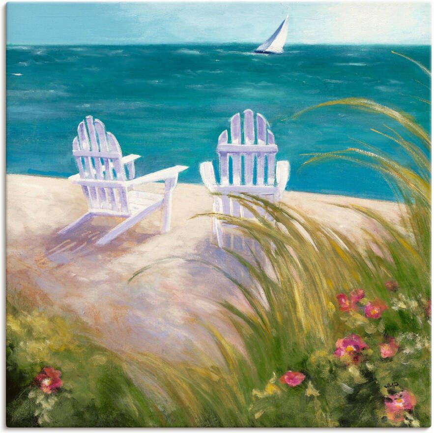 Artland Artprint op linnen Regatta I gespannen op een spieraam - Foto 2