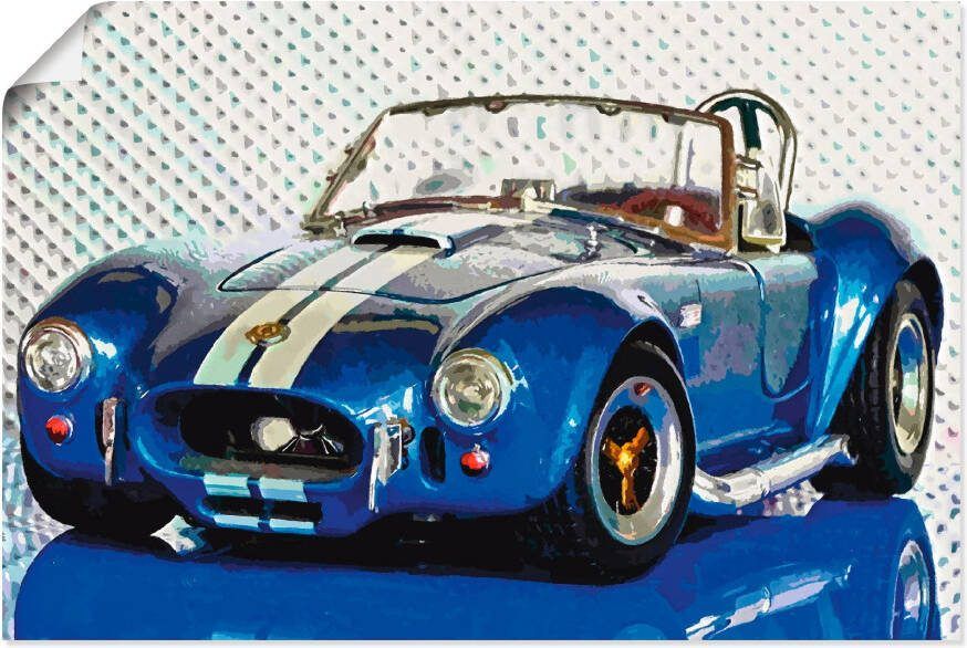 Artland Poster Shelby Cobra blauw - Foto 5