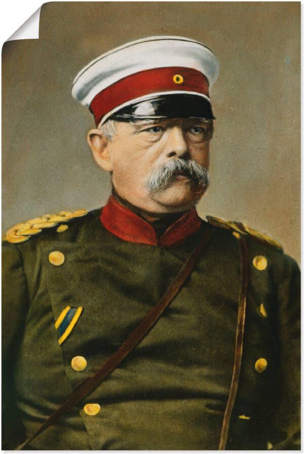 Artland Artprint Otto van Bismarck als artprint op linnen poster in verschillende formaten maten - Foto 3