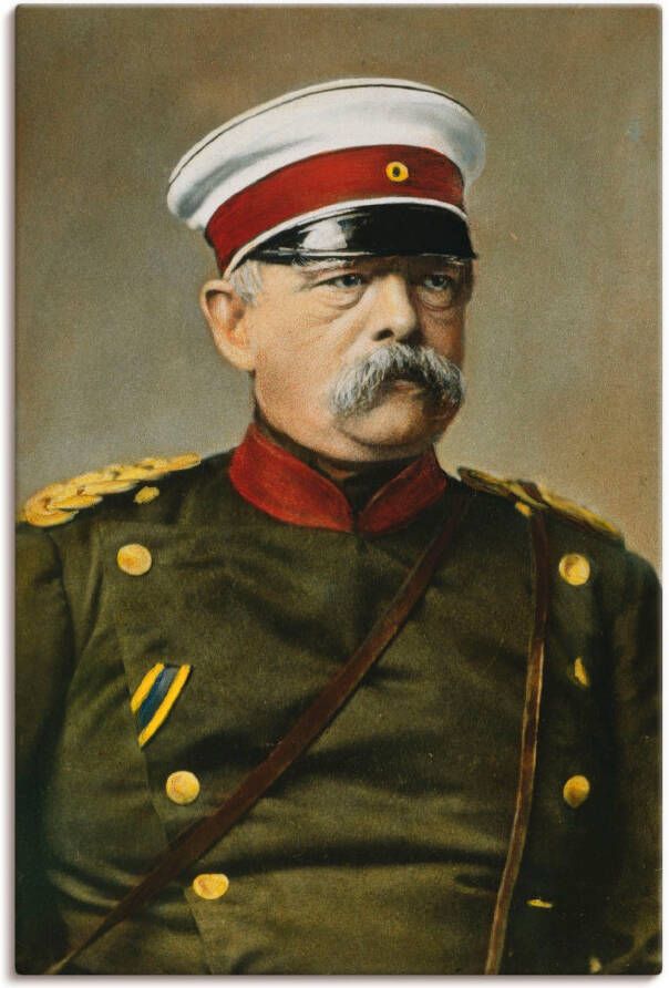 Artland Artprint Otto van Bismarck als artprint op linnen poster in verschillende formaten maten