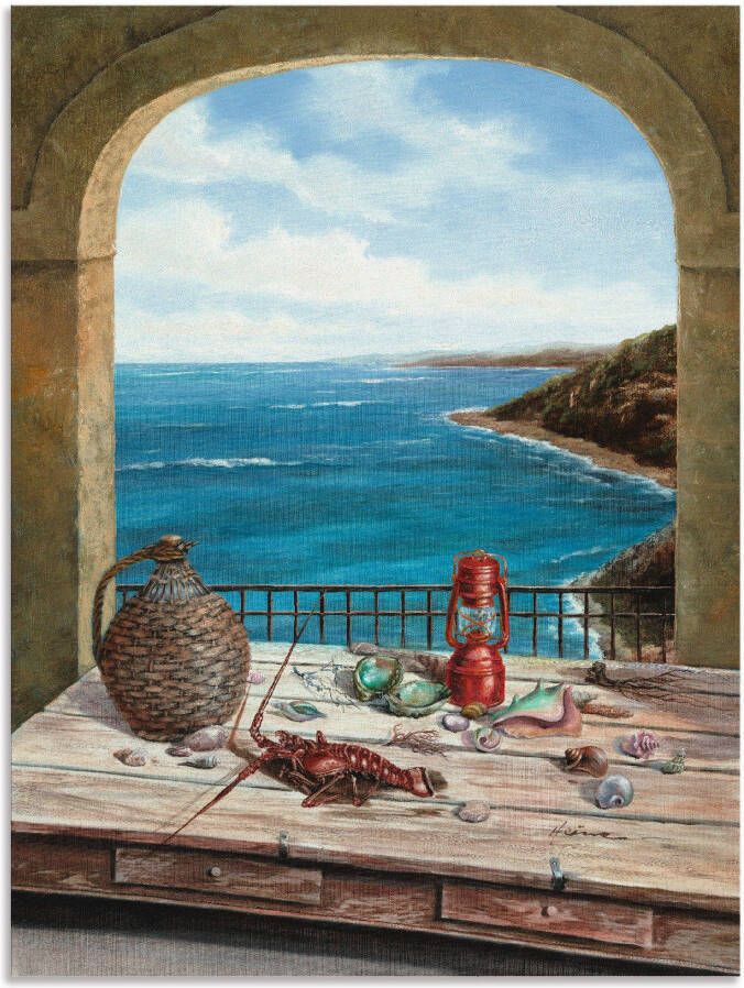 Artland Artprint Stilleven aan de zee als artprint van aluminium artprint voor buiten artprint op linnen poster muursticker - Foto 5
