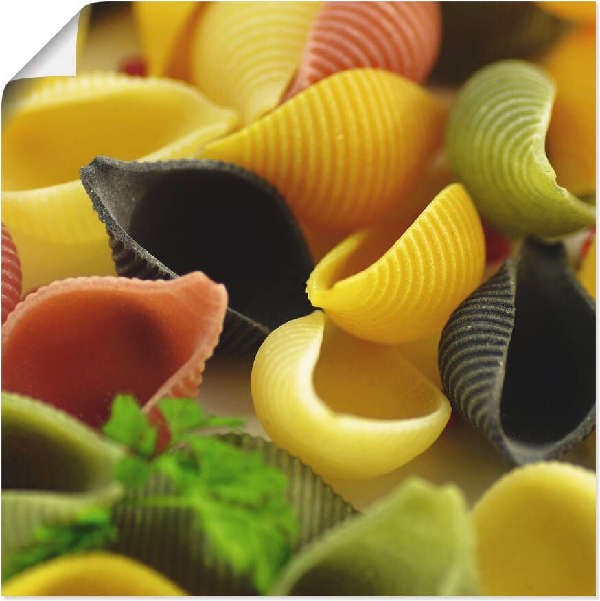 Artland Artprint Veelkleurige pasta als artprint op linnen poster in verschillende formaten maten - Foto 6