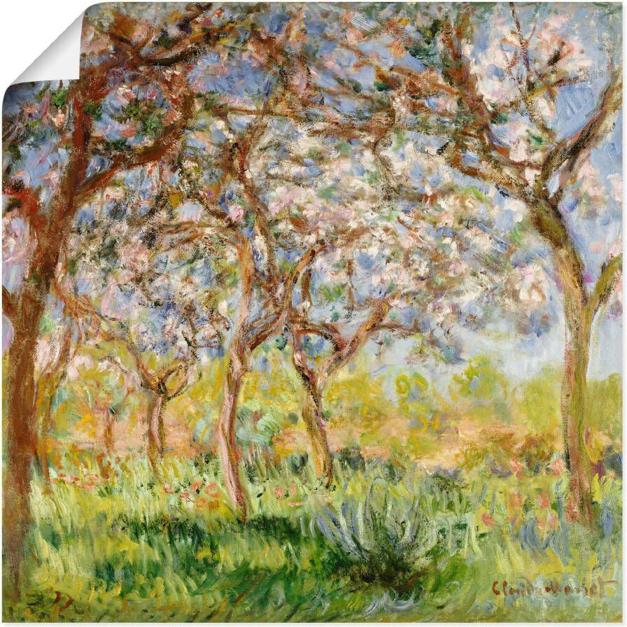 Artland Artprint Voorjaar in Giverny. als artprint op linnen poster in verschillende formaten maten - Foto 6