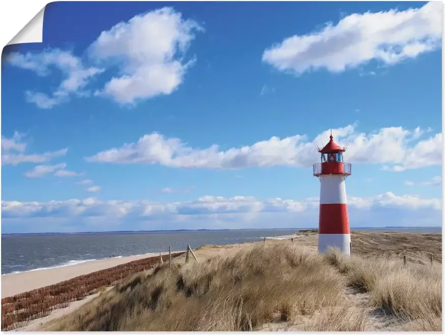 Artland Artprint Vuurtoren Sylt (1 stuk)