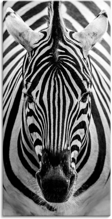 Artland Artprint Zebra als artprint op linnen poster muursticker in verschillende maten - Foto 4