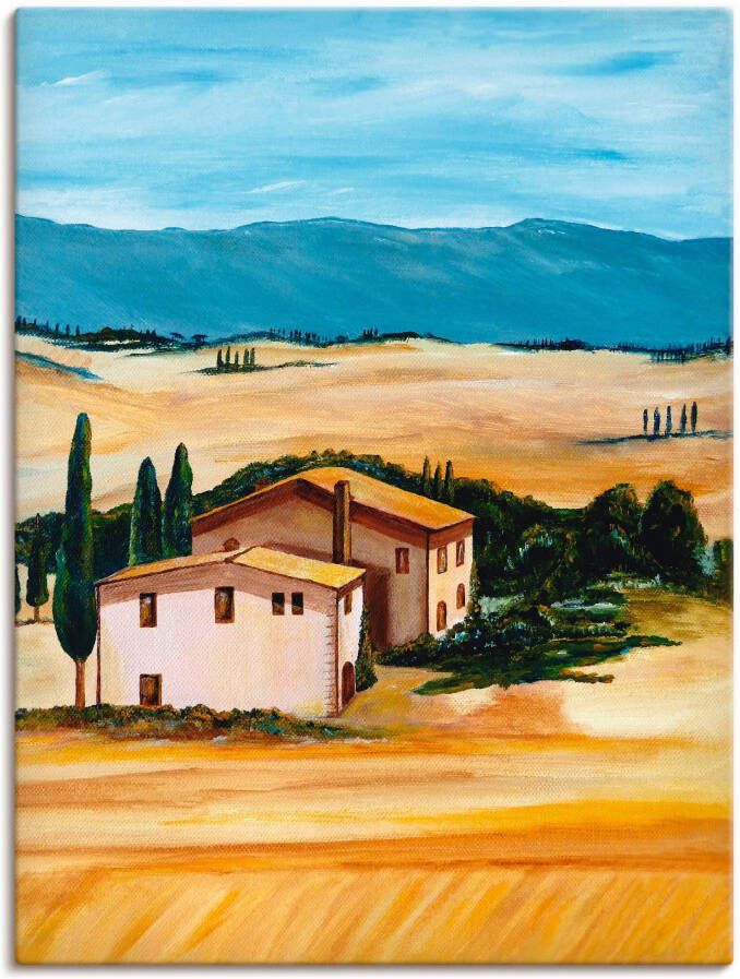 Artland Artprint Zomer in de Toscane als artprint op linnen in verschillende maten - Foto 3