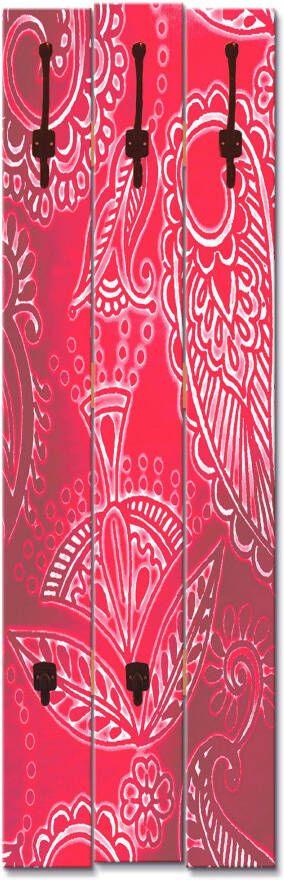 Artland Kapstok Decoratief rood gedeeltelijk gemonteerd - Foto 4