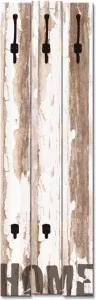 Artland Kapstok Home ruimtebesparende kapstok van hout met 5 haken geschikt voor kleine smalle hal halkapstok