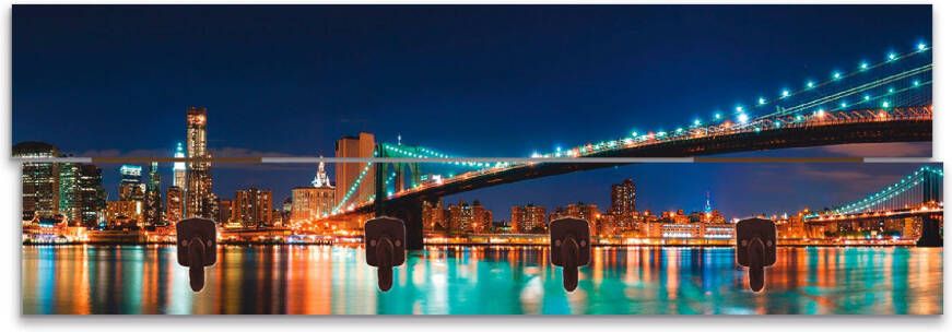 Artland Kapstok New York skyline Brooklyn Bridge - Foto 4