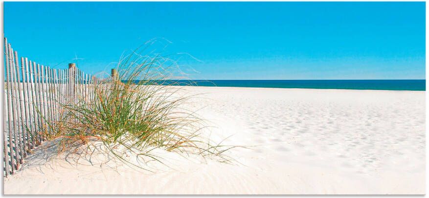 Artland Keukenwand Mooie duinen met grassen en hek Aluminium spatscherm met plakband gemakkelijke montage - Foto 4