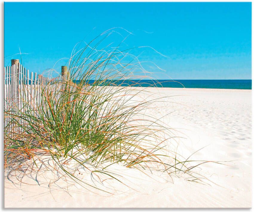 Artland Keukenwand Mooie duinen met grassen en hek Aluminium spatscherm met plakband gemakkelijke montage - Foto 4