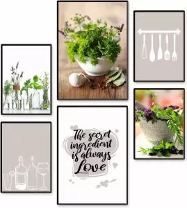 Artland Poster (set 6 stuks)