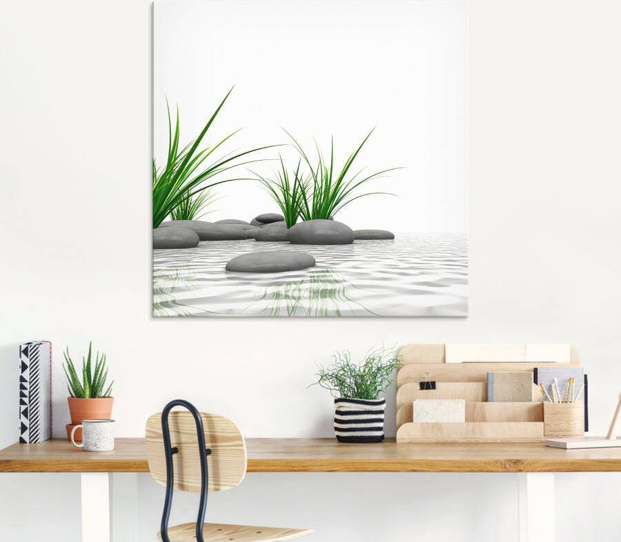 Artland Print op glas 3D stenen in verschillende maten - Foto 7