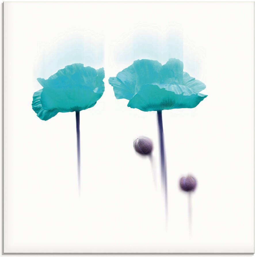 Artland Print op glas Bloem abstract II in verschillende maten - Foto 6