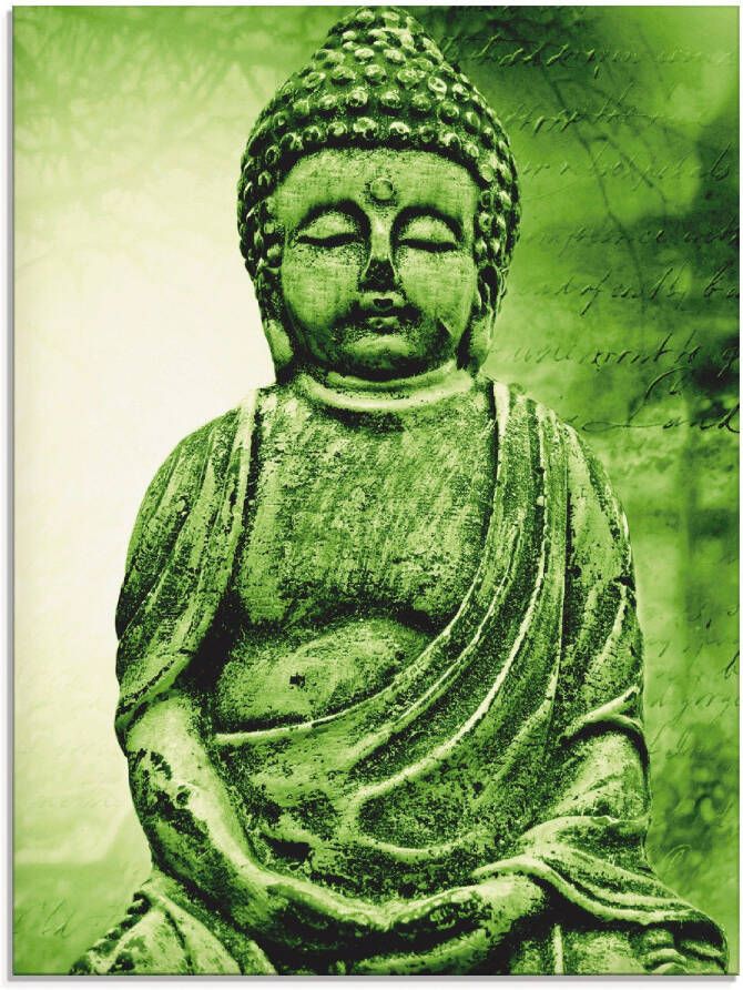 Artland Print op glas Boeddha in verschillende maten - Foto 4