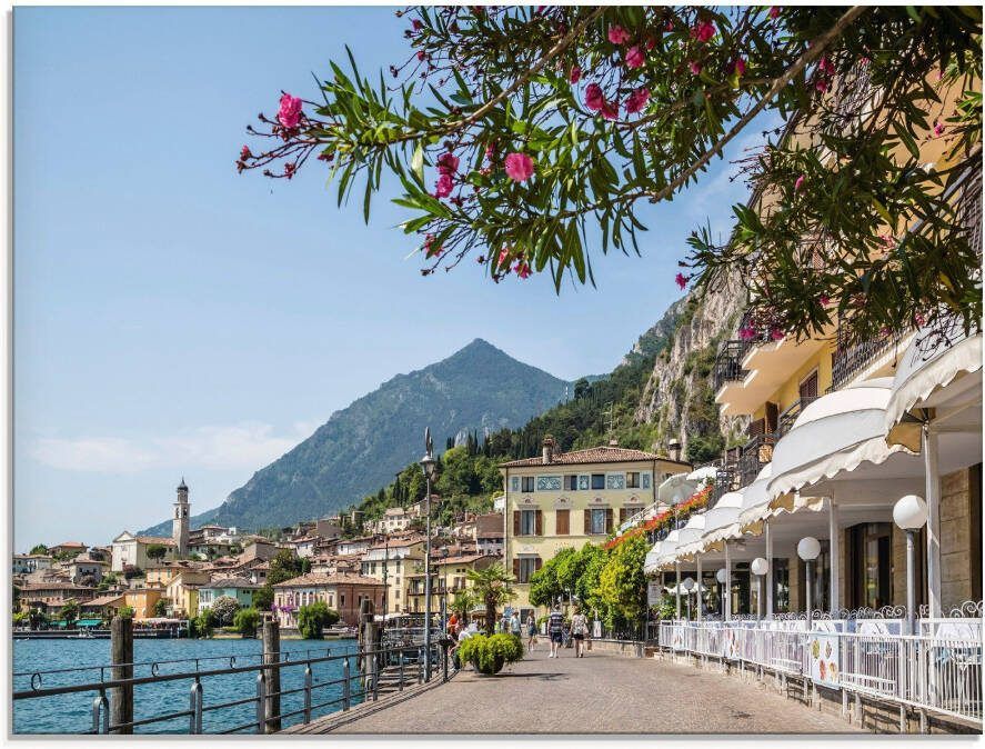 Artland Print op glas Gardameer Limone sul Garda - Foto 6