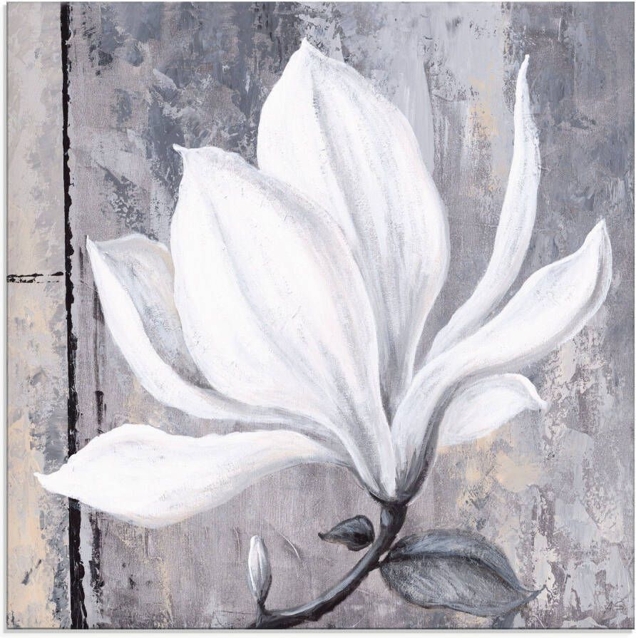 Artland Print op glas Klassieke magnolia in verschillende maten - Foto 3