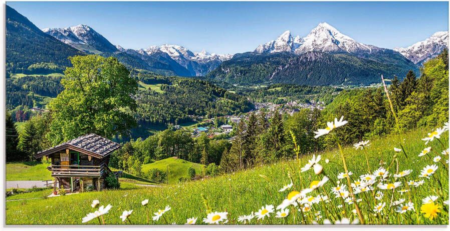 Artland Print op glas Landschap in de Beierse Alpen - Foto 5