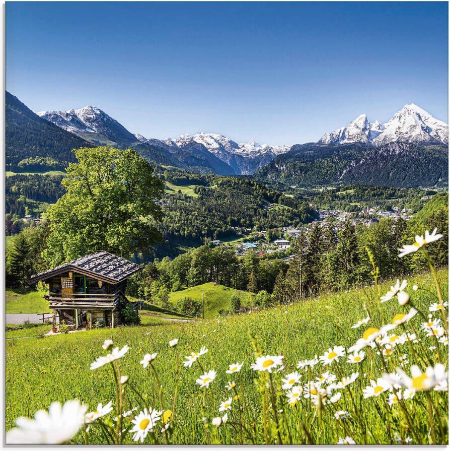 Artland Print op glas Landschap in de Beierse Alpen - Foto 5