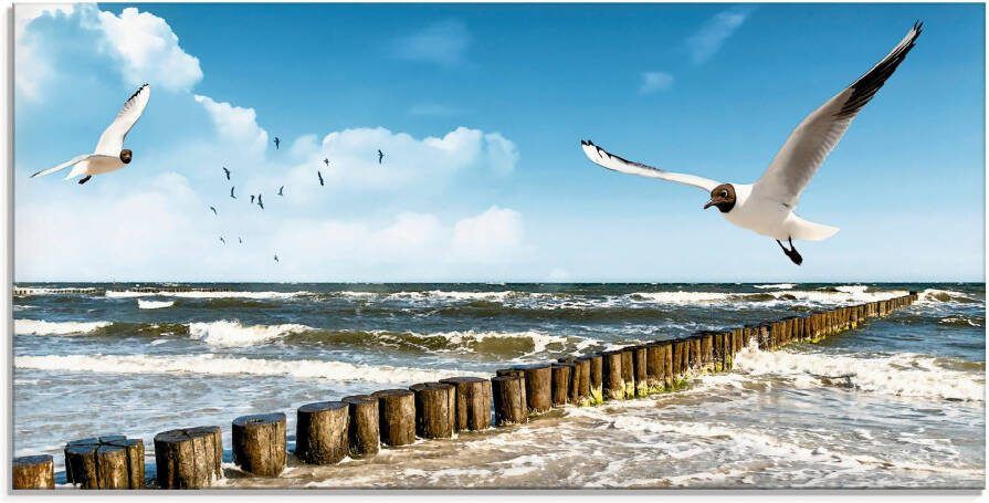 Artland Print op glas Oostzee in verschillende maten - Foto 5