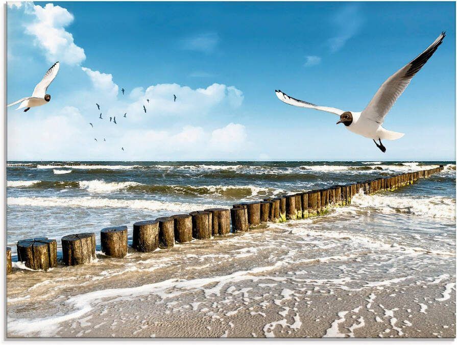 Artland Print op glas Oostzee in verschillende maten - Foto 5