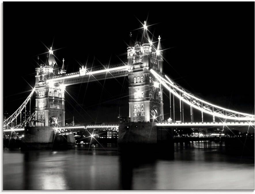 Artland Print op glas Tower Bridge Londen in verschillende maten - Foto 4
