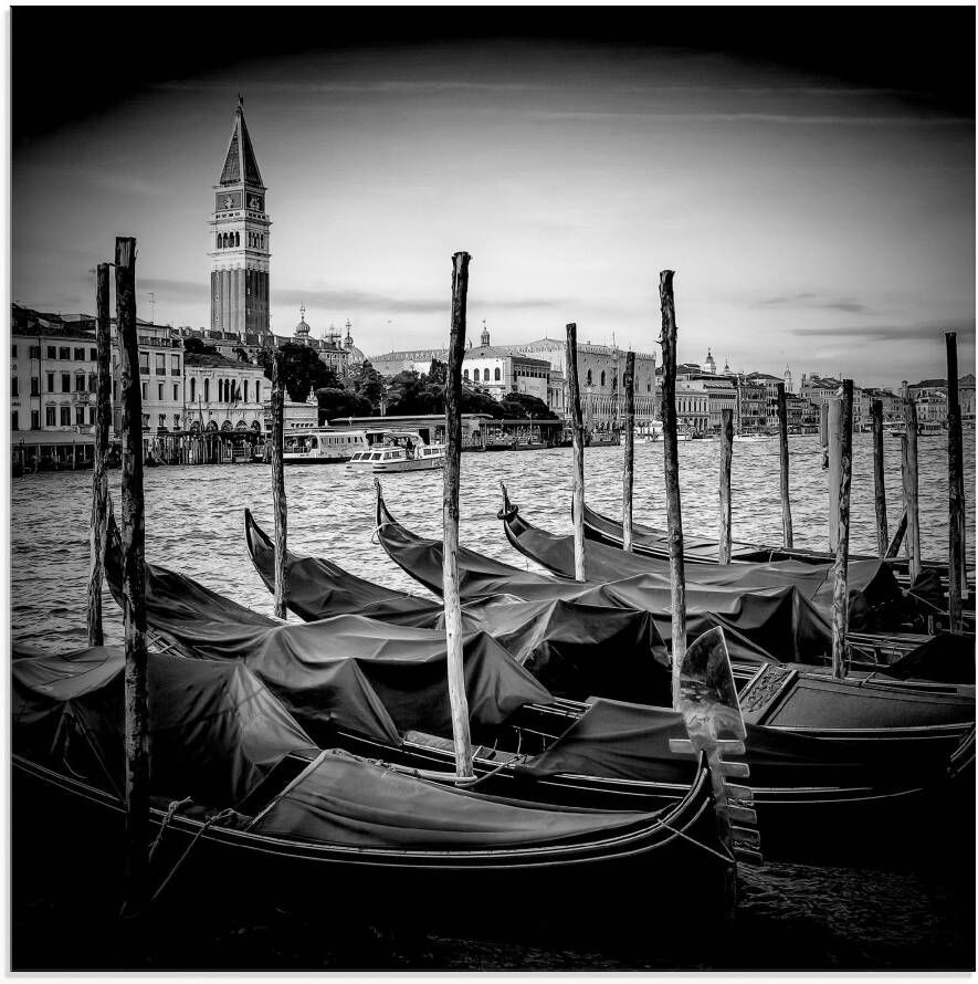 Artland Print op glas Venetië Canal Grande & Markustoren - Foto 4