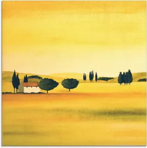 Artland Print op glas Zonnige dag I (1 stuk)