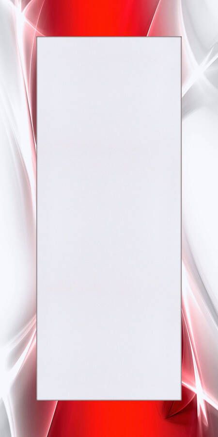 Artland Sierspiegel Creatief element rood Wandspiegel spiegel met lijst voor het hele lichaam met motiefrand halspiegel - Foto 2