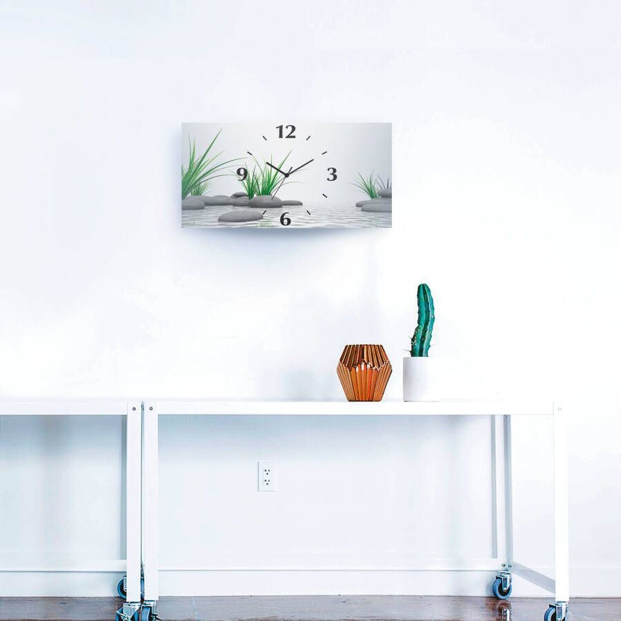 Artland Wandklok 3D stenen 3d-look geschulpt met kwarts- of radiografisch uurwerk verschillende maten - Foto 9