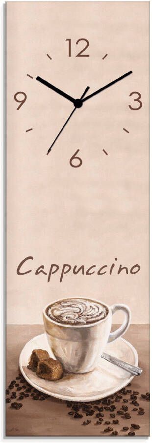 Artland Wandklok Cappuccino koffie - Foto 6