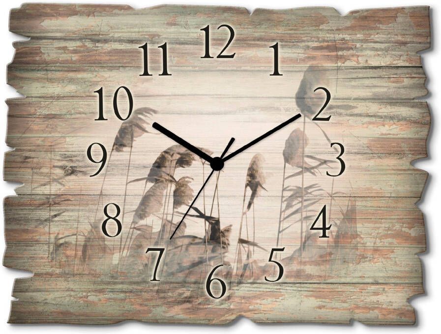 Artland Wandklok Grassen optioneel verkrijgbaar met kwarts- of radiografisch uurwerk geruisloos zonder tikkend geluid - Foto 8