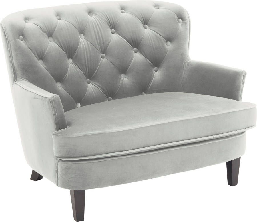 ATLANTIC home collection 1 5-zitsbank Luipaard XXL-fauteuil met pocketveringskern en fluwelen hoes - Foto 4