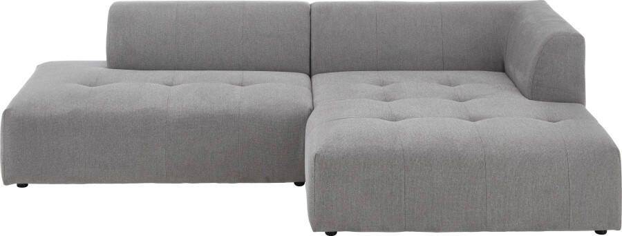 ATLANTIC home collection 3-zitsbank Leonardo Poef voetenbank Ottoman met XXL ligoppervlak - Foto 6
