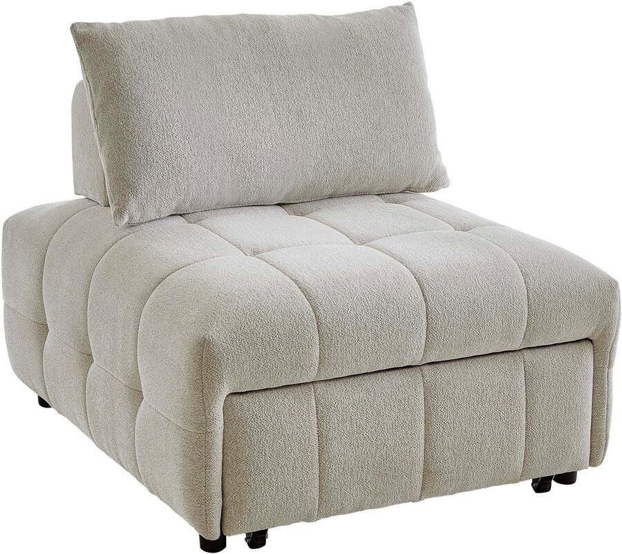 ATLANTIC home collection Bank Fabio Slaapstoel met zitdiepteverstelling - Foto 2