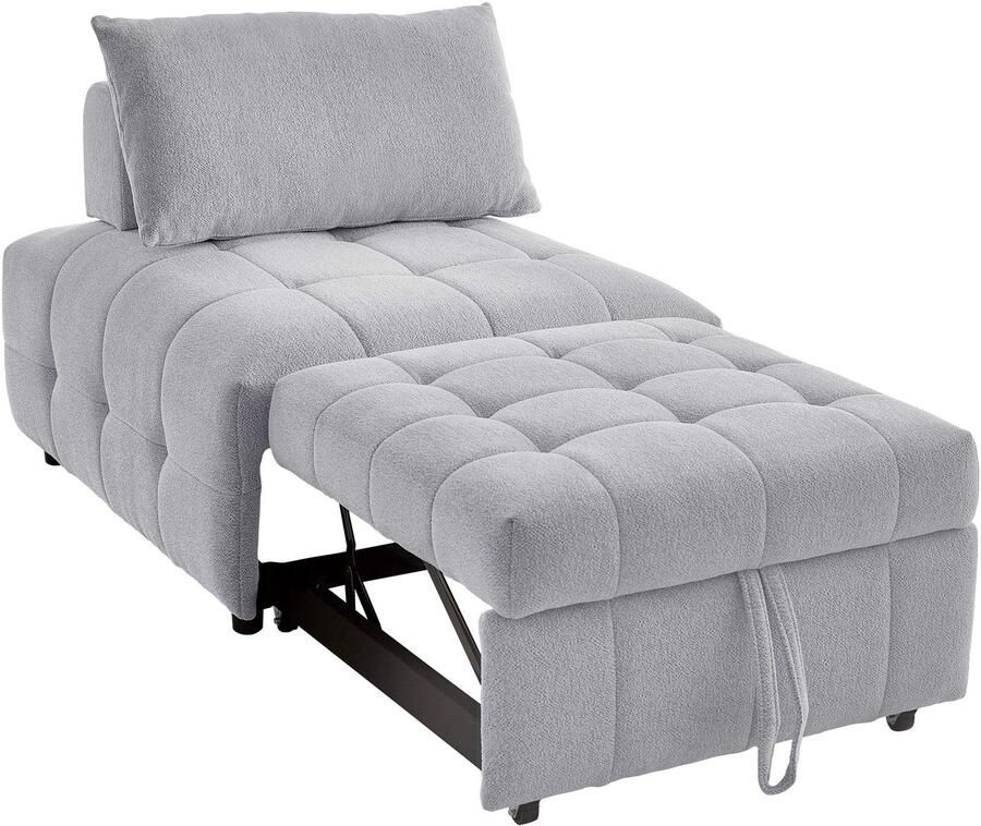 ATLANTIC home collection Bank Fabio Slaapstoel met zitdiepteverstelling - Foto 3