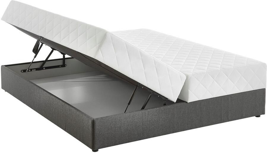 ATLANTIC home collection Boxspring BELINA met pocketveringmatras en ruime bedlade - Foto 4
