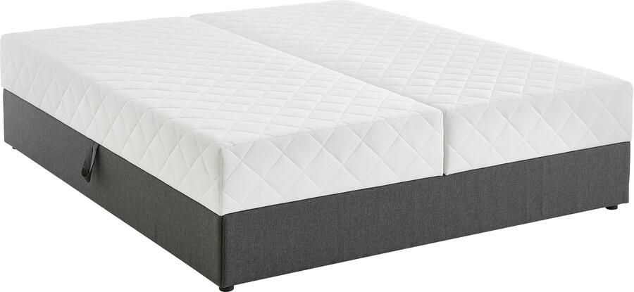 ATLANTIC home collection Boxspring BELINA met pocketveringmatras en ruime bedlade - Foto 6