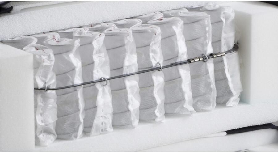 ATLANTIC home collection Boxspring BELINA met pocketveringmatras en ruime bedlade - Foto 5