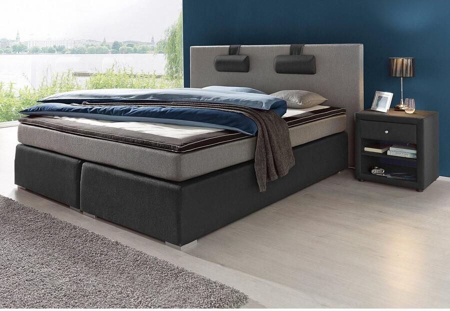 ATLANTIC home collection Boxspring Rick met bonell-binnenveringsmatras incl. topmatras - Foto 2