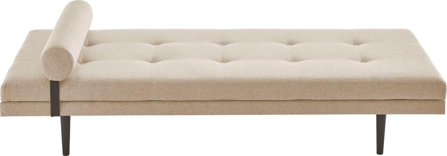 ATLANTIC home collection Chaise-longue Bergen Daybed in Japanse stijl inclusief vast te zetten sluimerrol - Foto 3