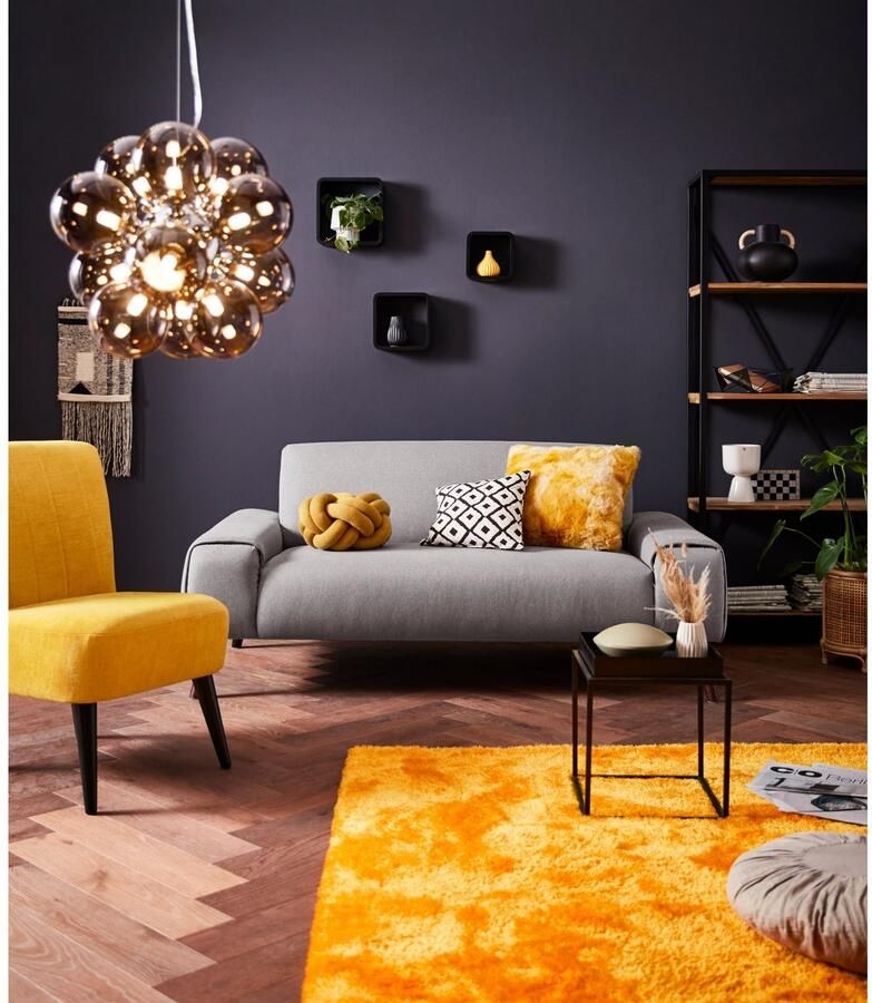 Home affaire Decoratief wandrek Decoratief rek wanddecoratie retro (set 3-delig) - Foto 2