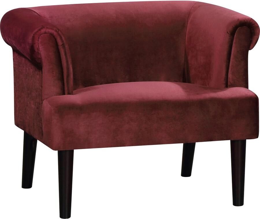 ATLANTIC home collection Fauteuil Charlie Loungestoel met golfvoet - Foto 3