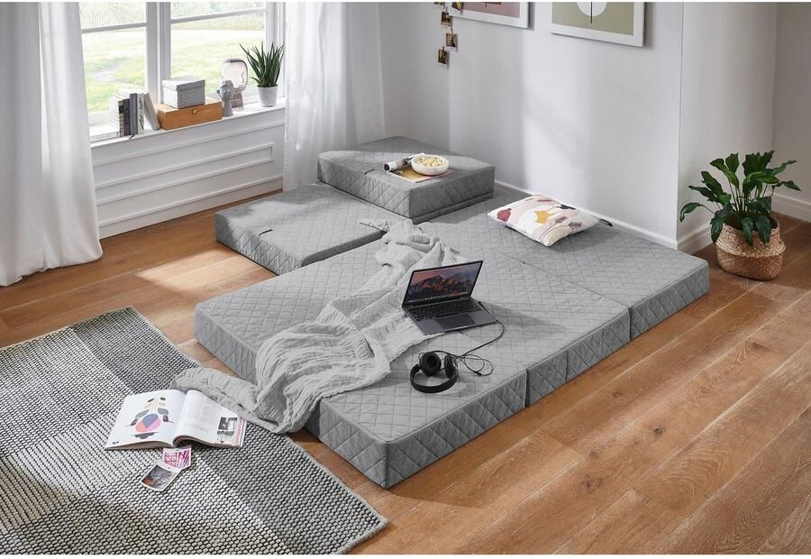ATLANTIC home collection Fauteuil LENNY Fauteuil als opvouwbaar matras met slaapfunctie - Foto 3