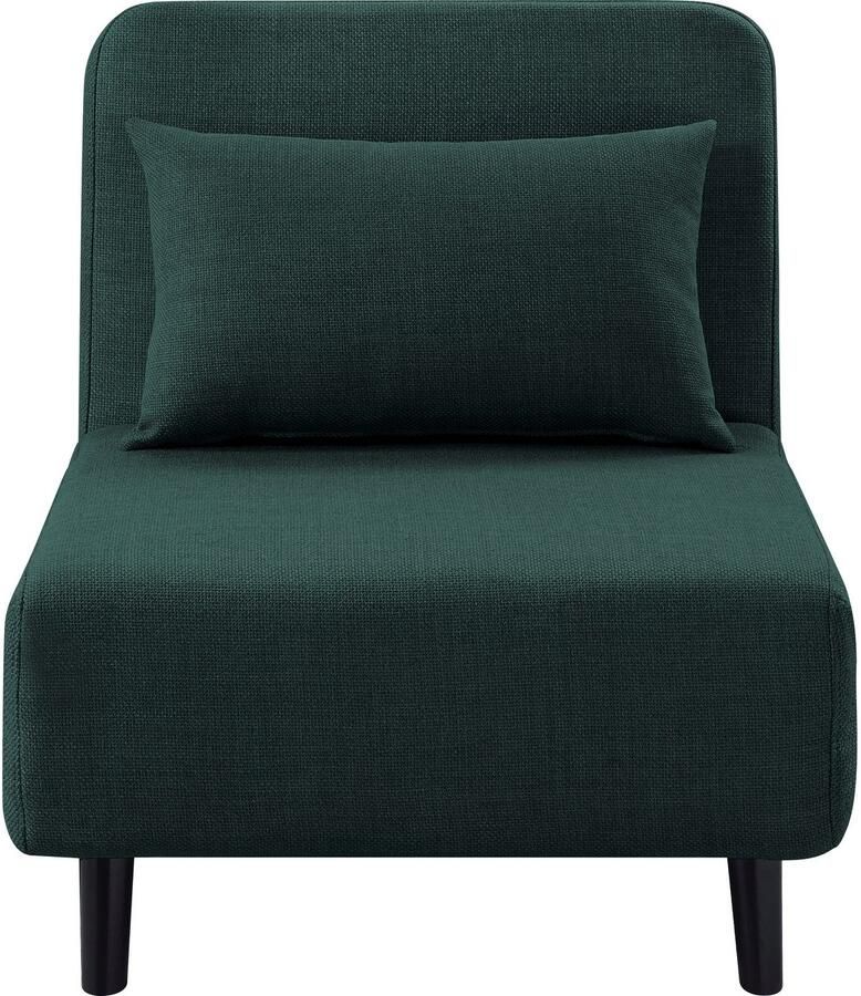 ATLANTIC home collection Fauteuil Robby incl. bedfunctie meerdere verstelbaar structuurstof - Foto 8