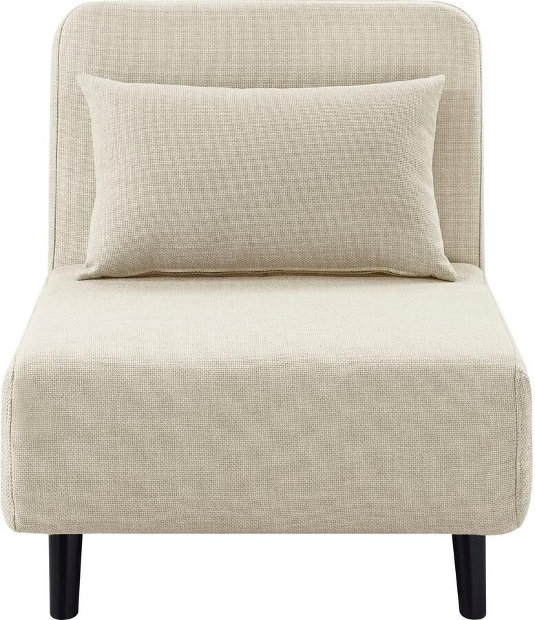 ATLANTIC home collection Fauteuil Robby incl. bedfunctie meerdere verstelbaar structuurstof - Foto 8